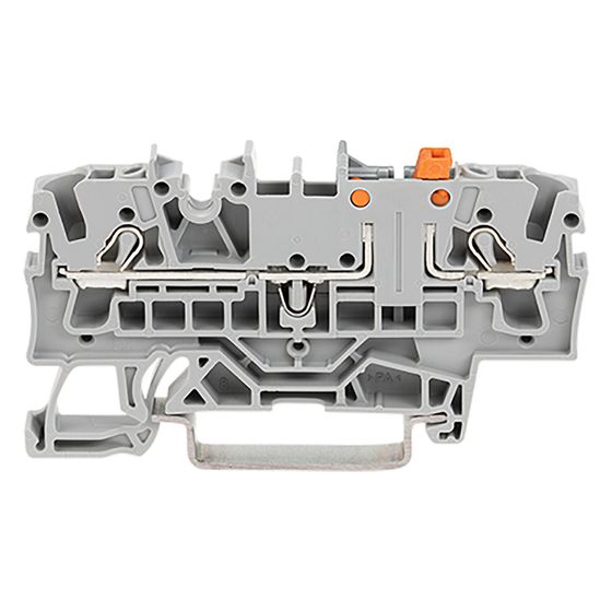 Wago Trennklemme TOPJOB S 2002-1671, 400V 16A, 0,25-4mm2, Grau