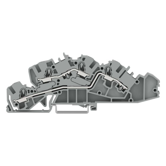 Wago Installationsetagenklemme TOPJOB S 2005-7642, 400V 36A 0,5-6mm2, Polyamid, Grau