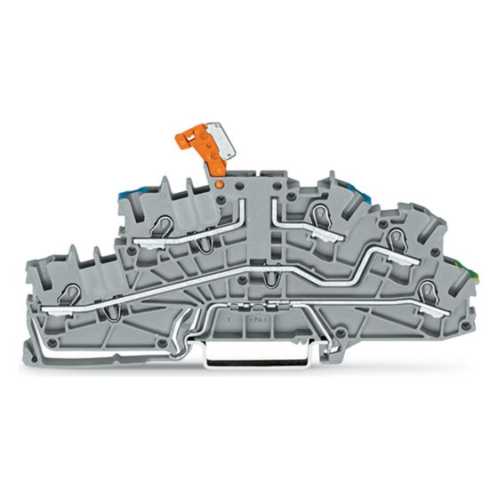 Wago Installationsetagenklemme 2003 2003-6641, 0,25-4mm2, Thermoplast, Grau