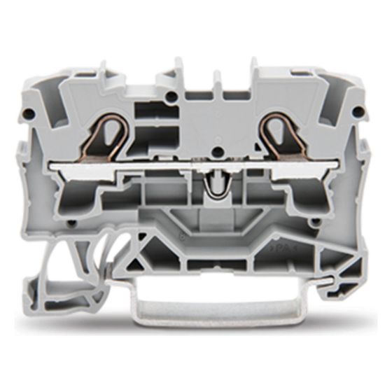 Wago Durchgangsklemme TOPJOB S 2004-1201, 4mm2, 800V, 32A, grau