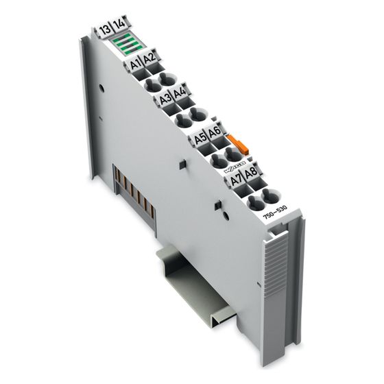 Wago Digitalausgangsmodul 750-530, 8 Kanäle, 24V, 0,5A, lichtgrau