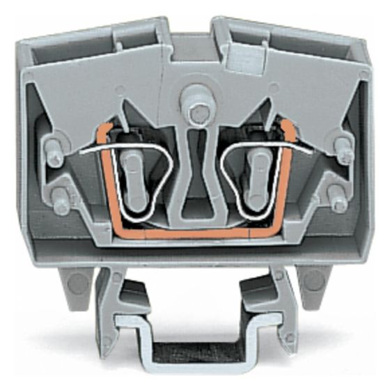 Wago 2-Leiter-Mini-Durchgangsklemme 264-701, 2,5mm2, 800V, 24A, Grau
