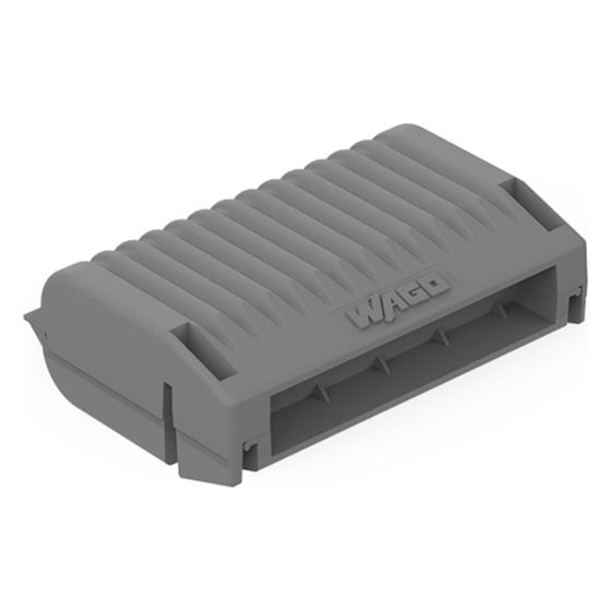 Wago Gelbox Größe 3, IPX8 57x21,3x40,1mm, Polypropylen, Grau