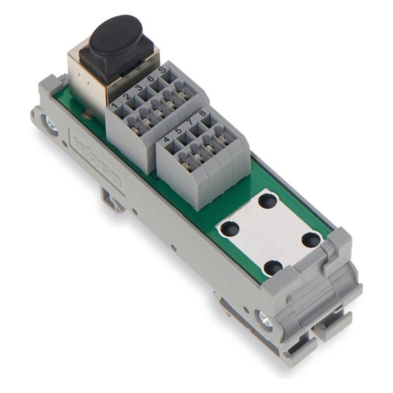 Wago Übergabemodul 289-175, RJ45 8(8), Tragschiene 35, Geschirmt