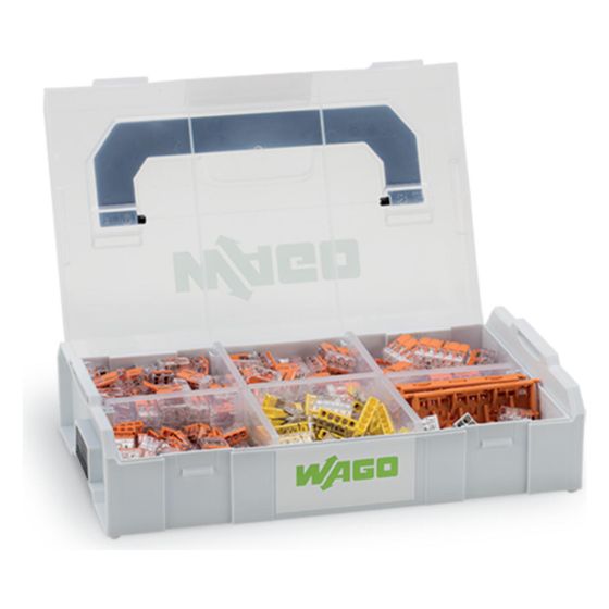 Wago Verbindungsklemmenset 221 2273 L-BOXX Mini 887-955, 352-teilig, Kunststoff, farblos