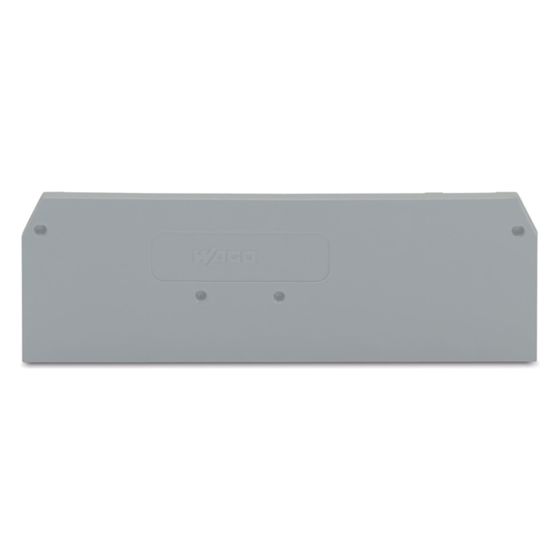 Wago Abschluss- und Zwischenplatte 281-334, 2,5mm, Grau