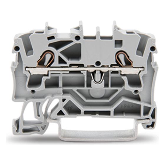 Wago 2-Leiter-Durchgangsklemme TOPJOB S 2002-1201, 2,5mm2, 800V, 24A, Grau