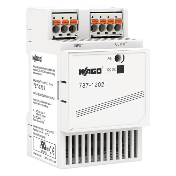 Wago Stromversorgung COMPACT Power 787-1202, 24V 1,3A, 54x90x56mm