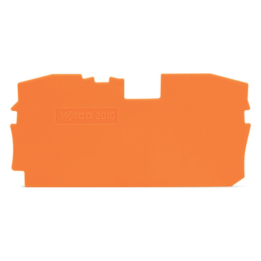 Wago Abschluss- und Zwischenplatte TOPJOB S 2010-1292, 1mm, Polyamid, orange... WAGO-2010-1292 4044918271745 (Abb. 5)