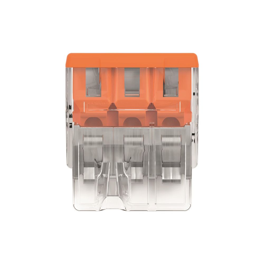 Wago COMPACT-Verbindungsdosenklemme 2273-203, 3-Leiter 0,5-2,5mm2, Polycarbonat, Transp... WAGO-2273-203 4050821027850 (Abb. 10)