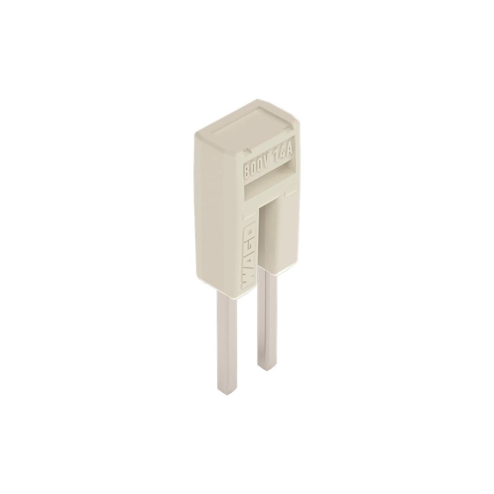 Wago Querverbinder 2000-402, 2-fach, 800V, 14A, 3,5mm, isoliert, lichtgrau... WAGO-2000-402 4055143692441 (Abb. 2)