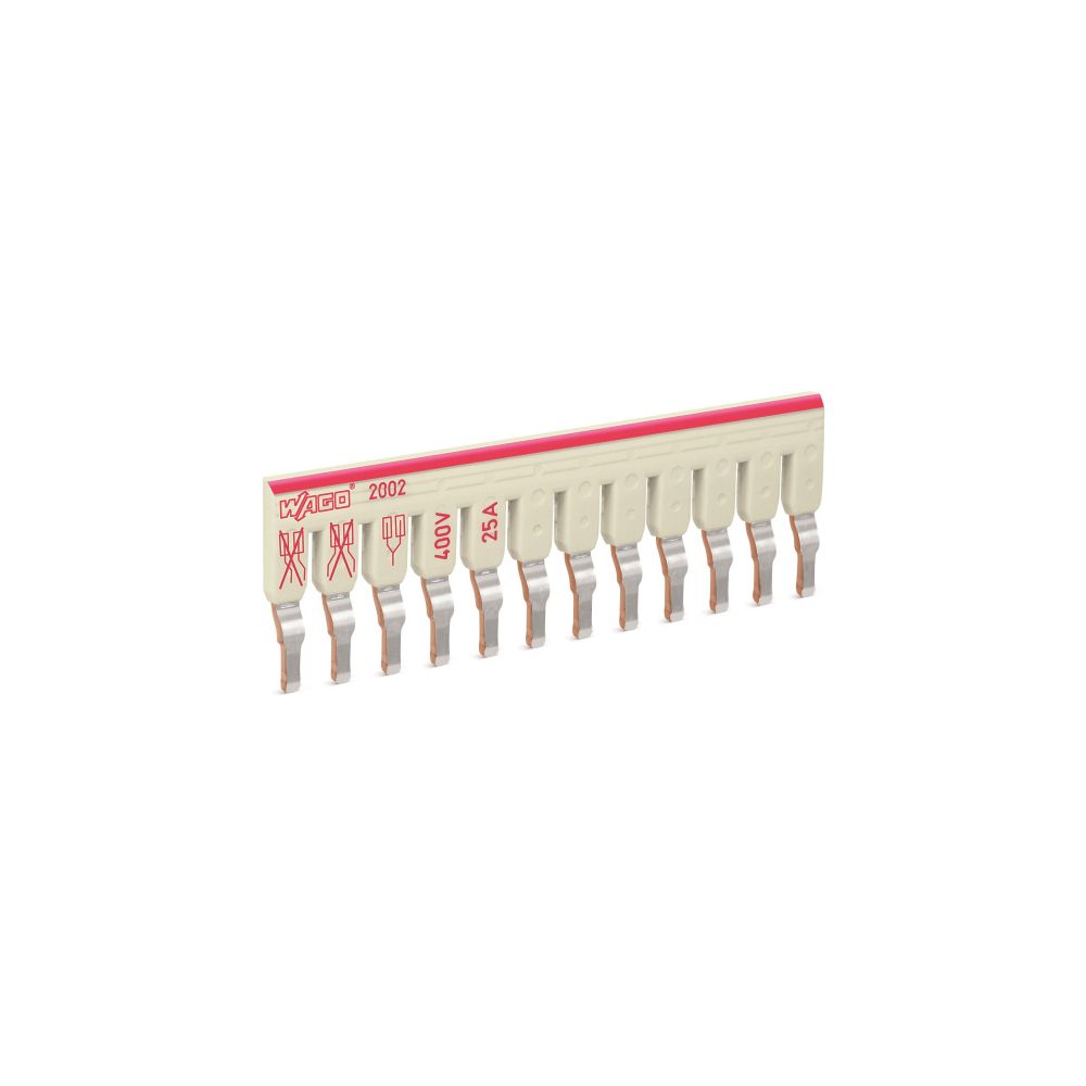 Wago Schachtelbrücker 2002-482, 12-fach 400V 25A 5,2mm, lichtgrau... WAGO-2002-482 4055143692366 (Abb. 3)