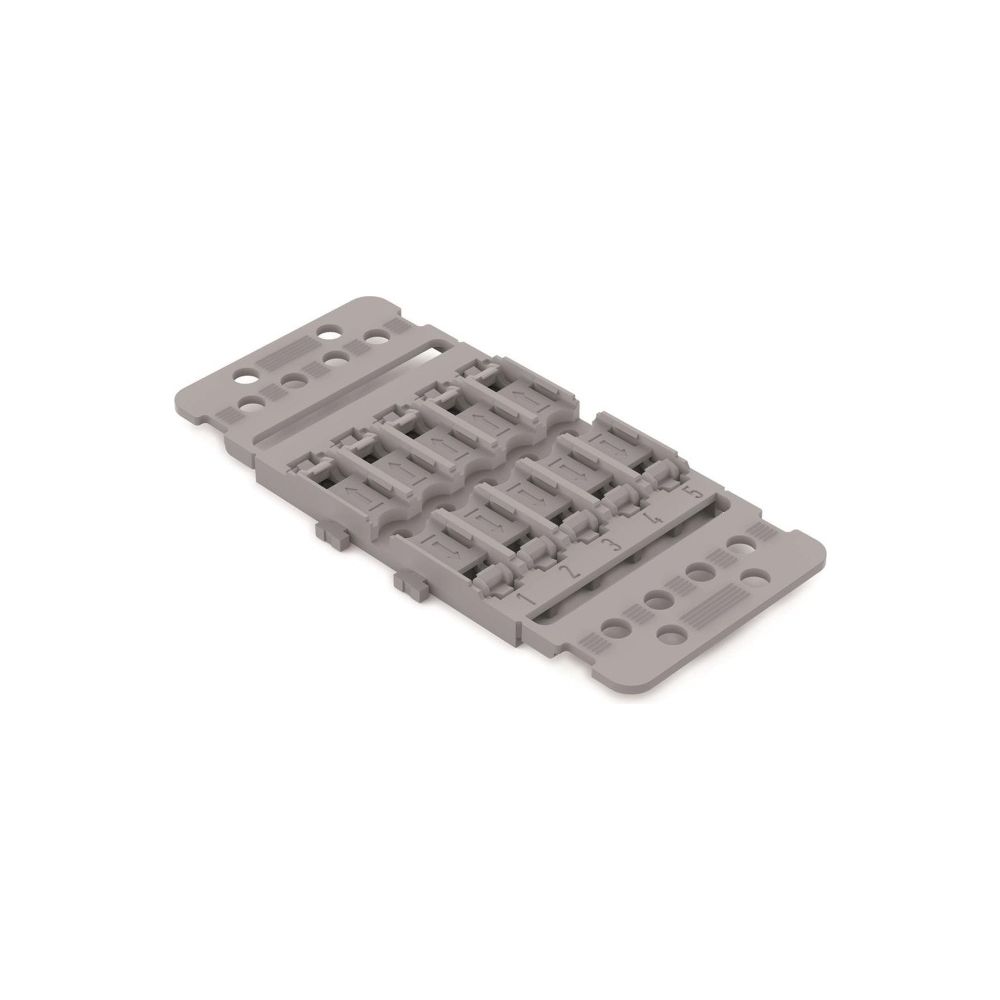 Wago Befestigungsadapter 221-2505, 5-fach, Schraubbefestigung, Polyamid, Grau... WAGO-221-2505 4066966119862 (Abb. 5)