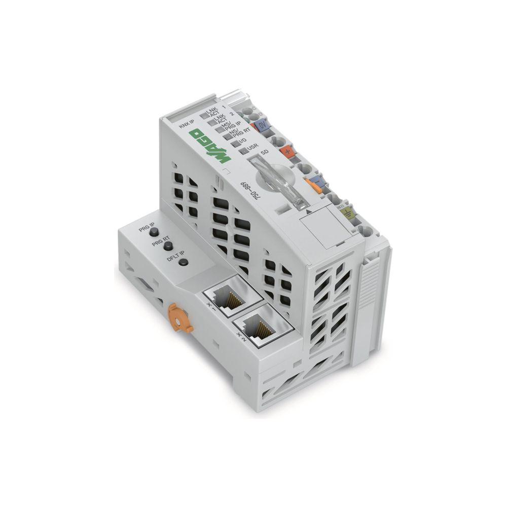 Wago Controller KNX IP 750-889, 100x62x100mm, Polycarbonat/Polyamid 6.6, Grau... WAGO-750-889 4055143093330 (Abb. 2)