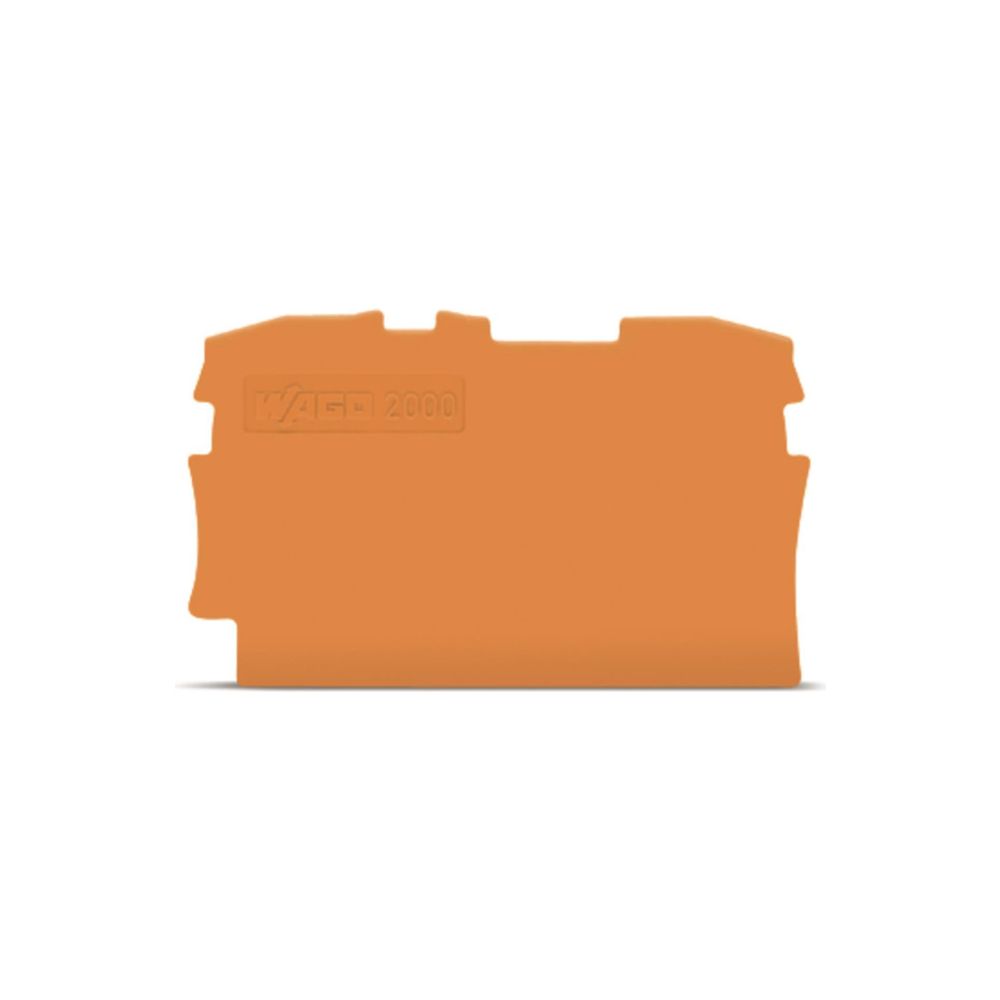 Wago Abschluss- und Zwischenplatte 2000-1292, 0,7 mm, Polyamid, Orange... WAGO-2000-1292 4045454711351 (Abb. 2)