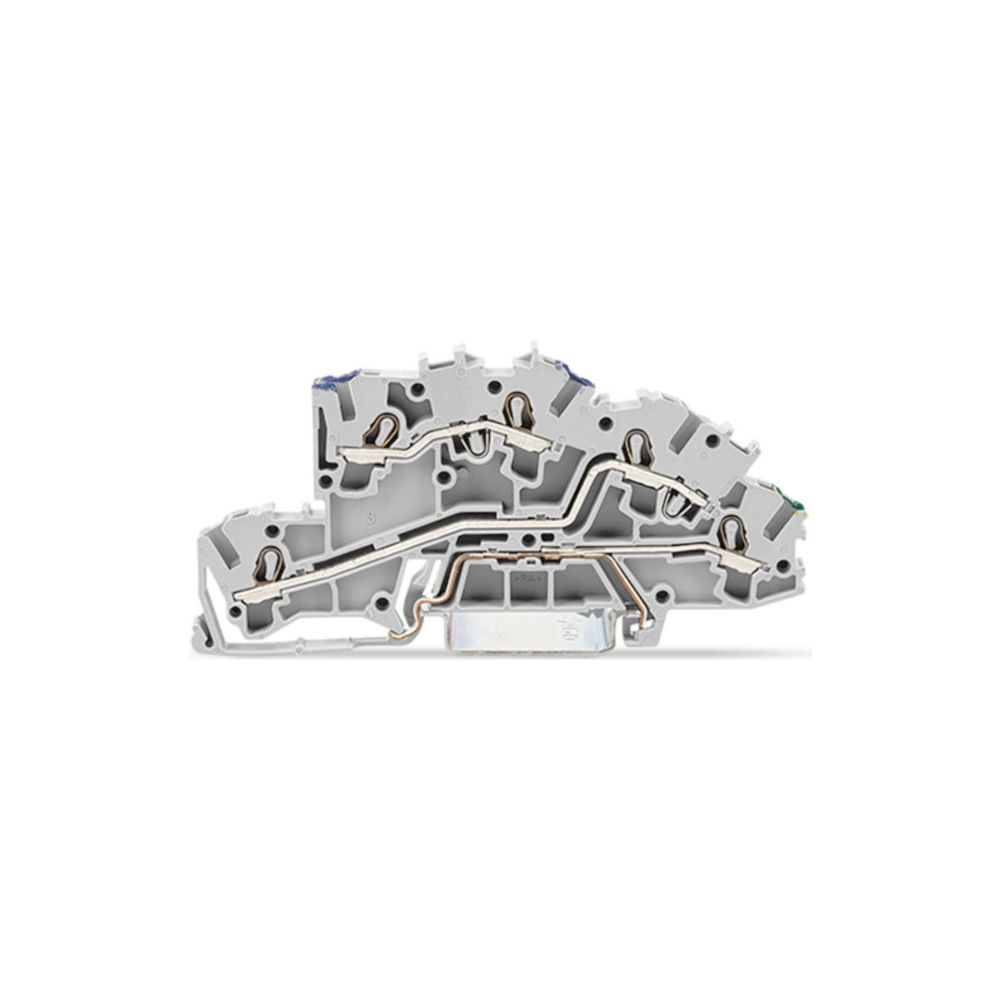 Wago Installationsetagenklemme 2003 2003-7646, 0,25-4mm2, 32A, 400V, Grau... WAGO-2003-7646 4044918925617 (Abb. 4)