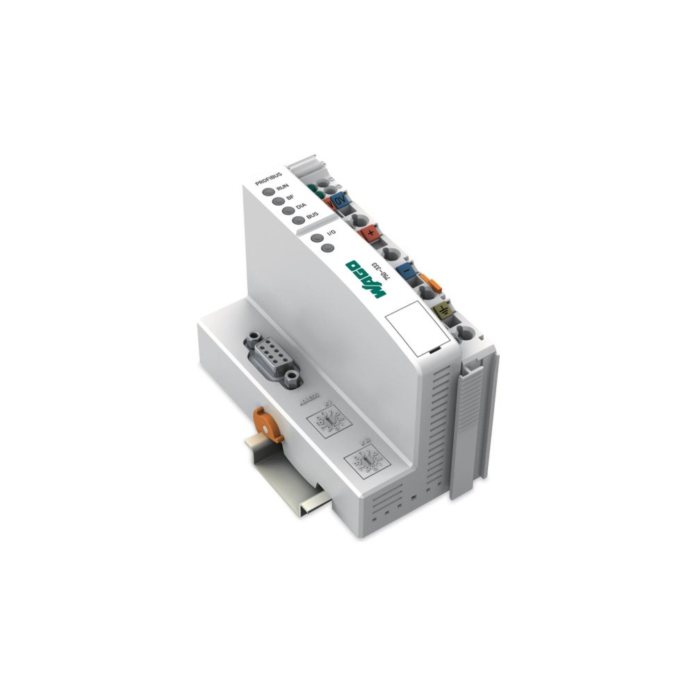 Wago Feldbuskoppler 750-333, 12 MBd, 100x51x71,1mm, Polycarbonat/Polyamid 6.6, lichtgrau... WAGO-750-333 4045454526856 (Abb. 2)