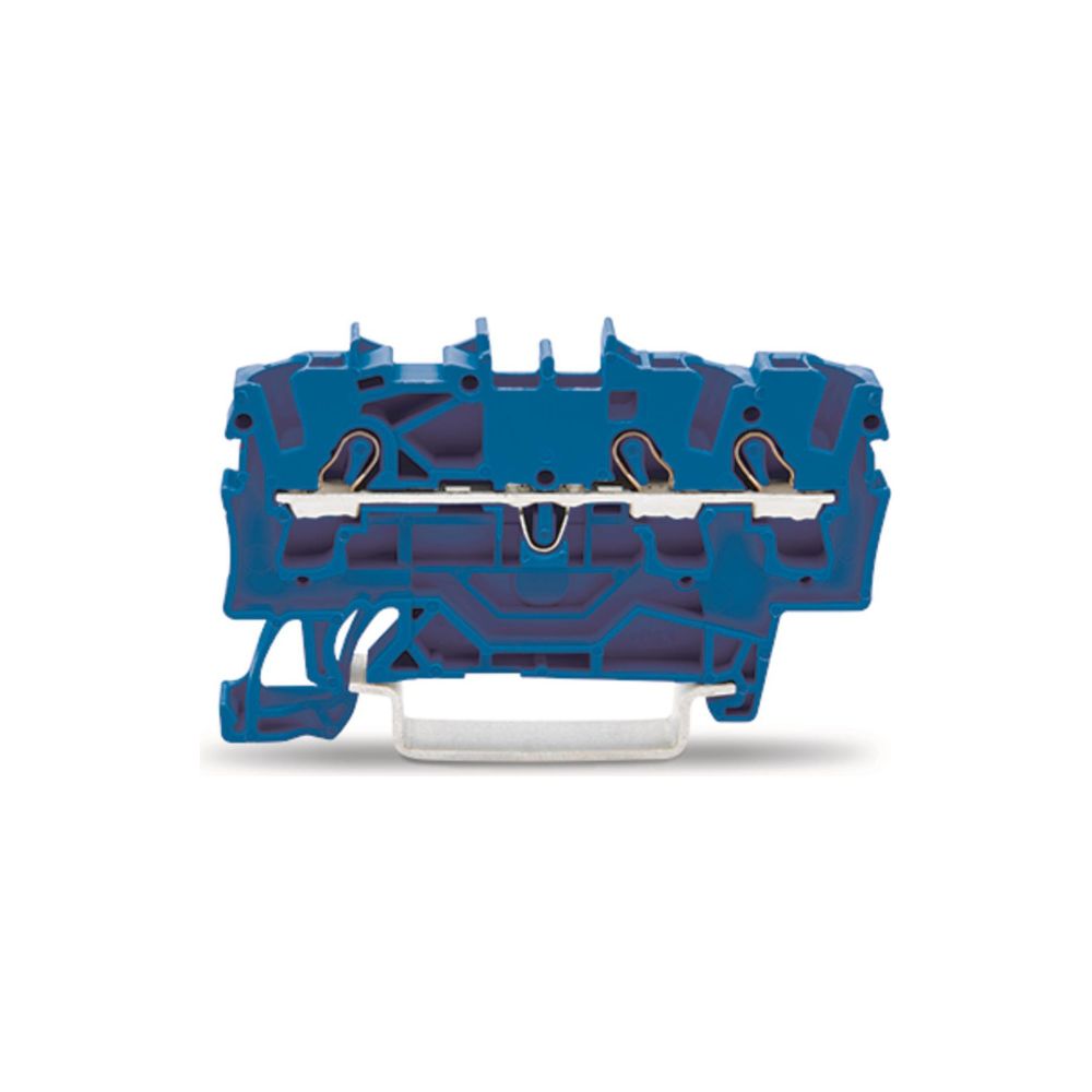 Wago 3-Leiter-Durchgangsklemme TOPJOB S 2002-1304, 2,5mm2, 800V, 24A, Blau... WAGO-2002-1304 4017332999243 (Abb. 2)