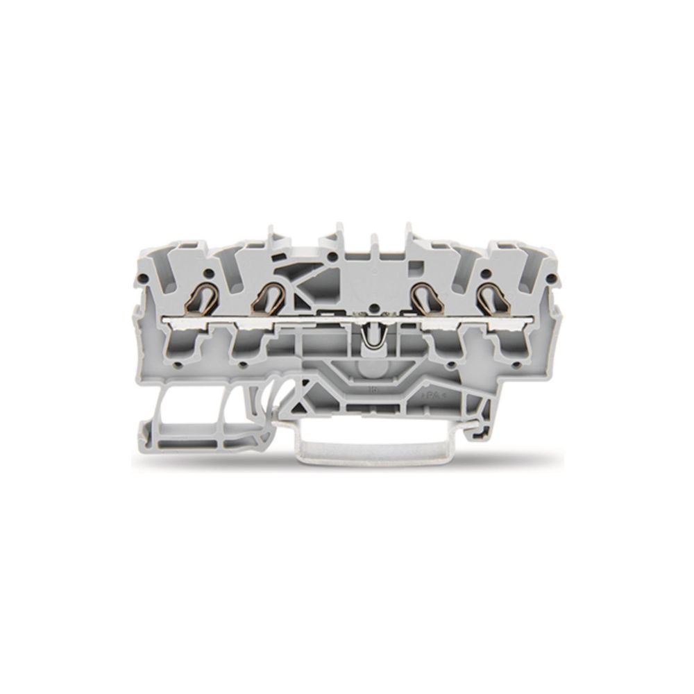 Wago 4-Leiter-Durchgangsklemme TOPJOB S 2002-1401, 2,5mm2, 800V, 24A, Grau... WAGO-2002-1401 4017332999281 (Abb. 5)