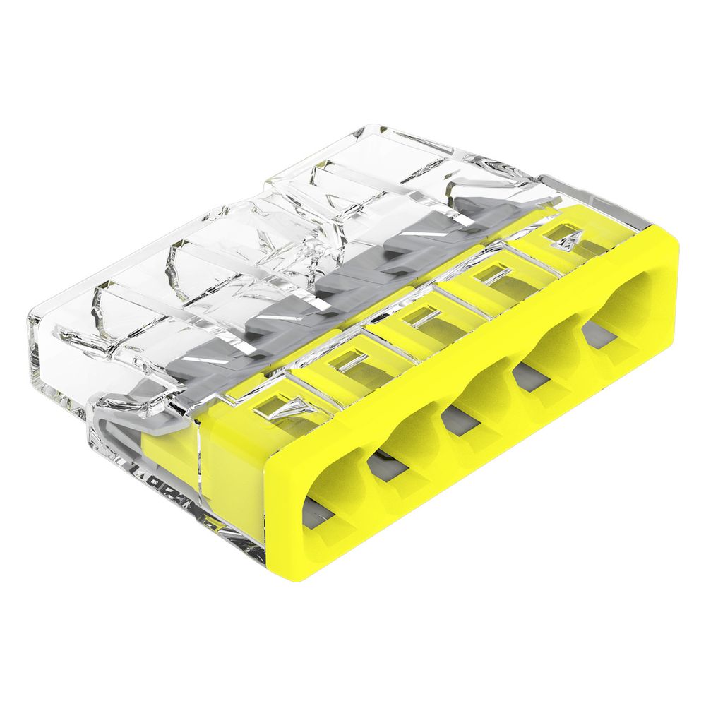 Wago COMPACT-Verbindungsdosenklemme 2273 2273-205, 5-Leiter 0,5-2,5mm2, Polycarbonat, G... WAGO-2273-205 4050821027874 (Abb. 13)