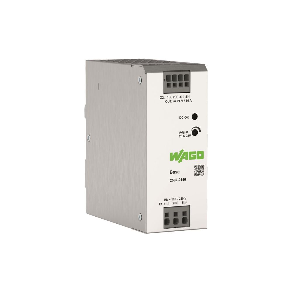 Wago Primär getaktete Stromversorgung Base 240W, 24V, 10A, 52x125x117mm... WAGO-2587-2146 4066966626490 (Abb. 8)