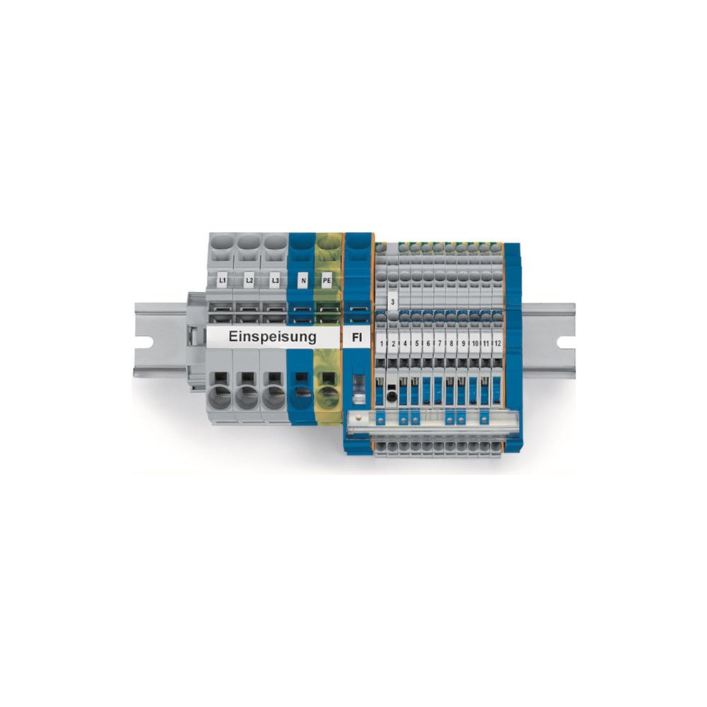 Wago Unterverteiler-Set TOPJOB S 821-104, Federzuganschluss, Thermoplast, 14,95cm... WAGO-821-104 4045454229849 (Abb. 3)