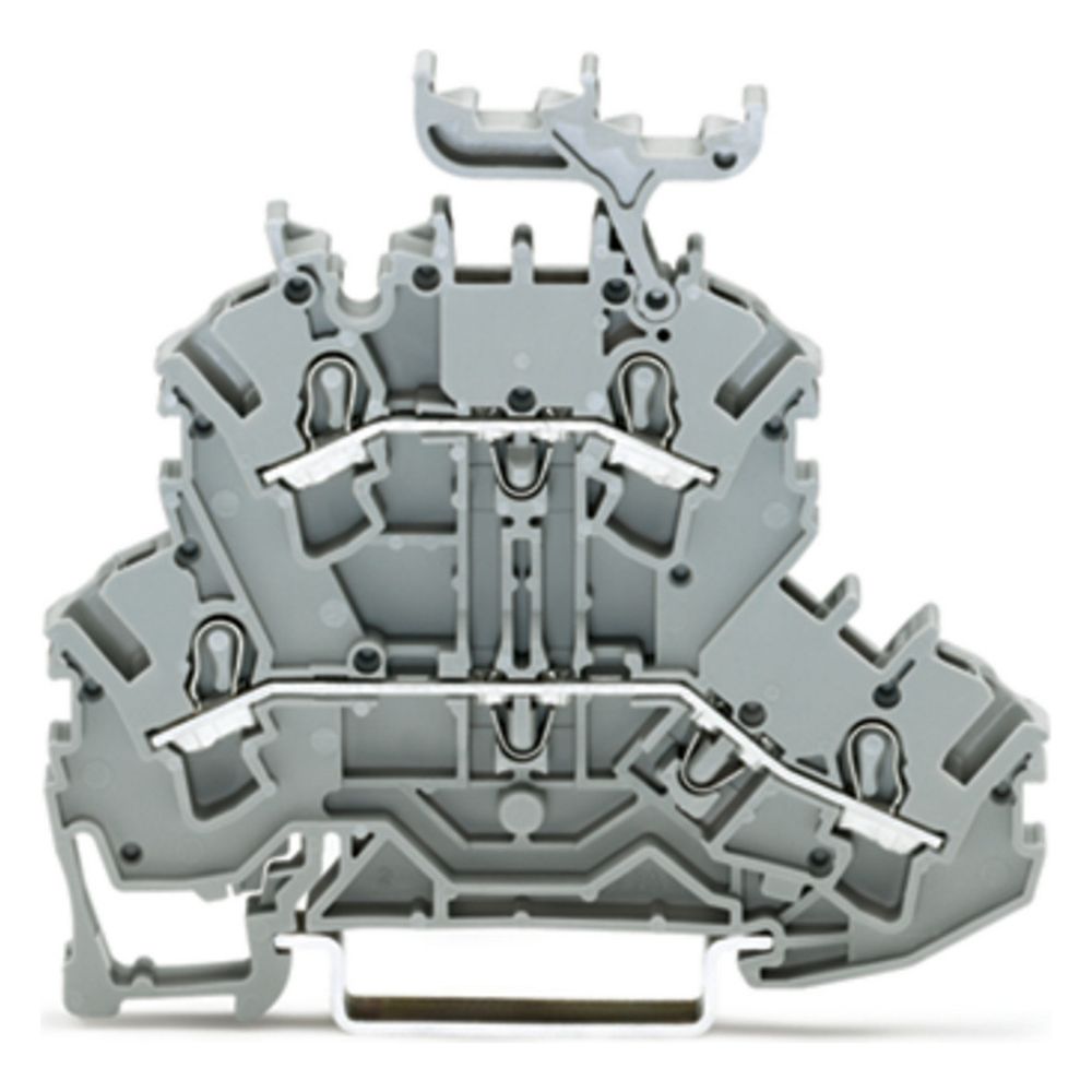 Wago Doppelstockklemme TOPJOB S 2002-2231, 5,2mm, 500V, 24A, grau... WAGO-2002-2231 4044918965316 (Abb. 3)