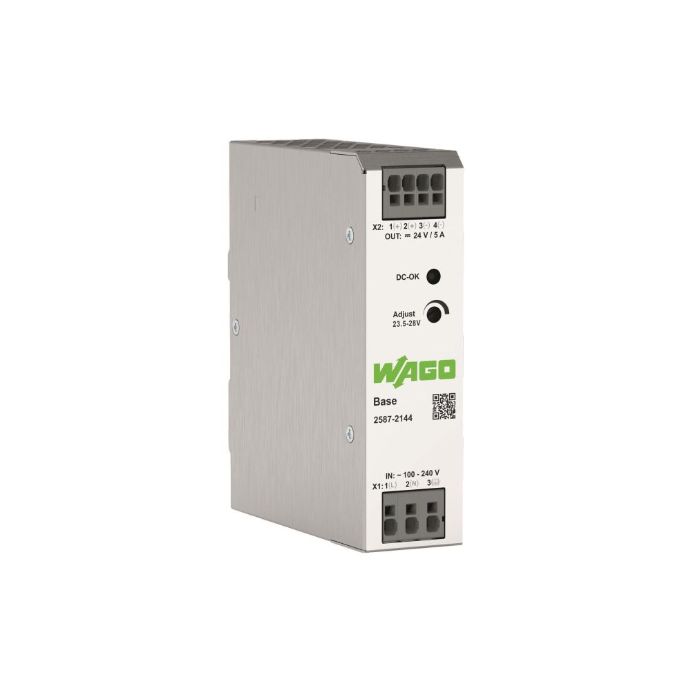 Wago Primär getaktete Stromversorgung Base, 120W 24V 5A, 56x125x138mm... WAGO-2587-2144 4066966626483 (Abb. 8)
