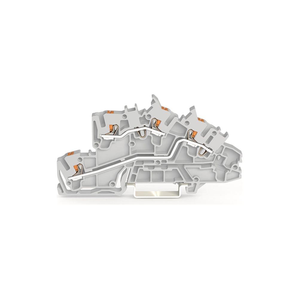 Wago Installationsetagenklemme 2203 2203-7642, 400V 31A, Polyamid, Grau... WAGO-2203-7642 4066966121933 (Abb. 2)