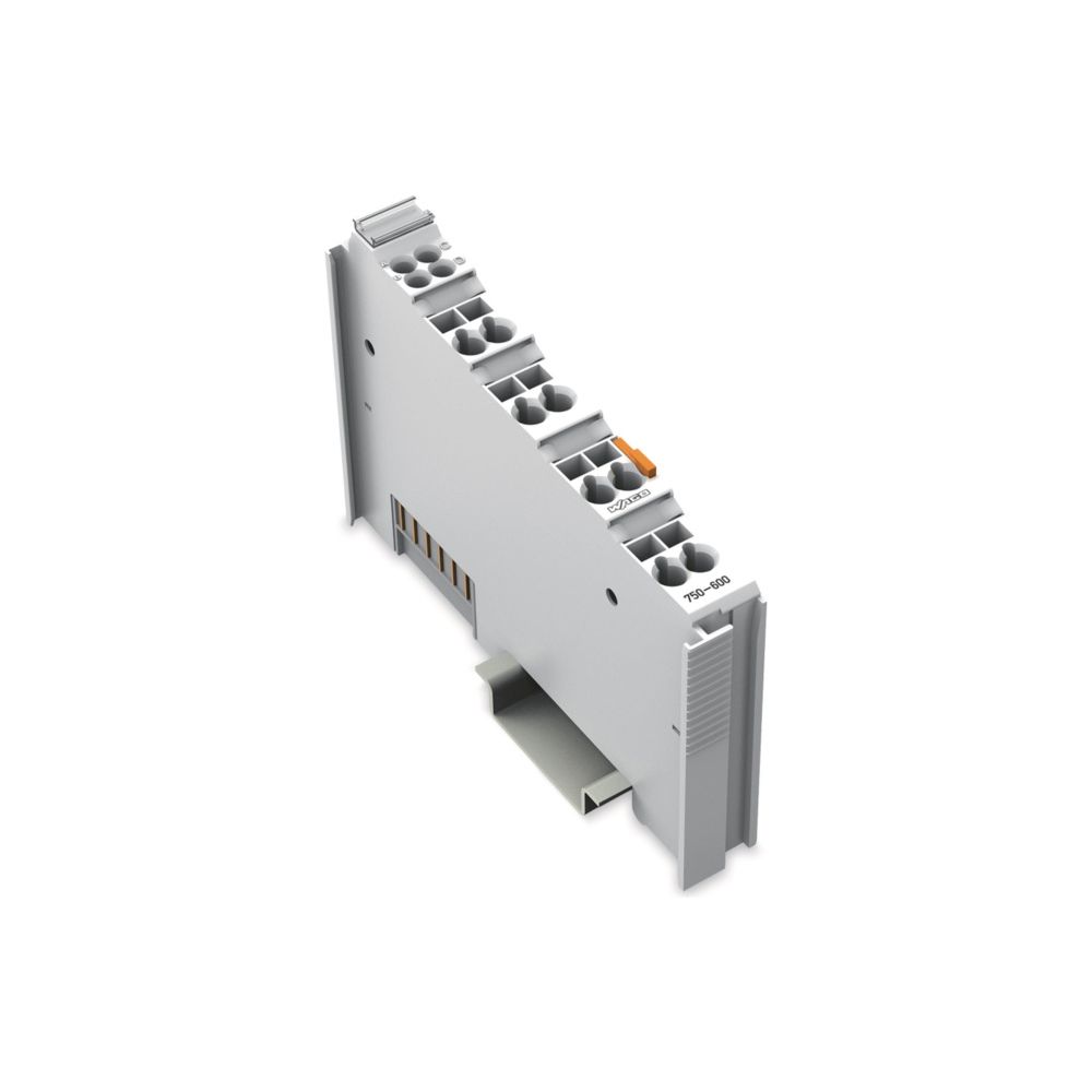 Wago Endmodul 750-600, 12x64x100mm, Polycarbonat/Polyamid 6.6, lichtgrau... WAGO-750-600 4045454073985 (Abb. 2)