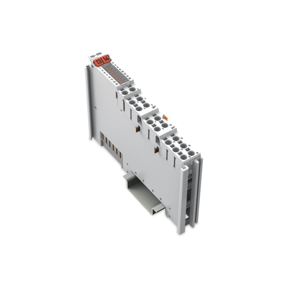 Wago Digitalausgangsmodul 750-1504, 16-Kanal, 24V, 0,5A, Polycarbonat/Polyamid 6.6, lich... WAGO-750-1504 4045454905576 (Abb. 2)