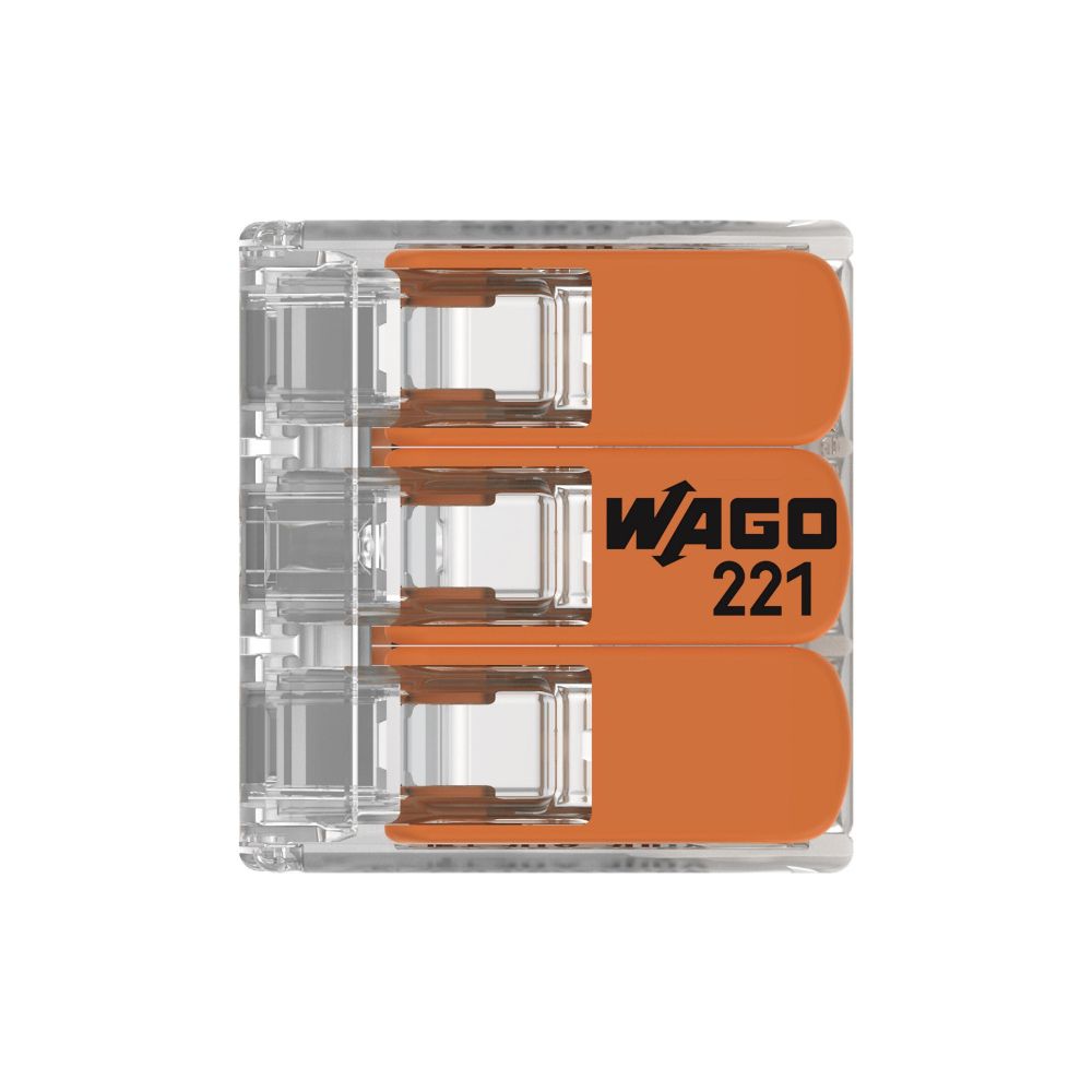 Wago Verbindungsklemme 221-613, 0,5-6mm2, Polycarbonat, Transparent... WAGO-221-613 4055143715416 (Abb. 5)