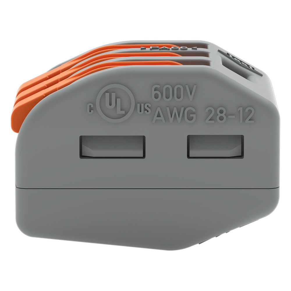 Wago Verbindungsklemme 222 222-413, 3-Leiter, 0,08-4mm2, 400V, 32A, Grau... WAGO-222-413 4017332955676 (Abb. 15)