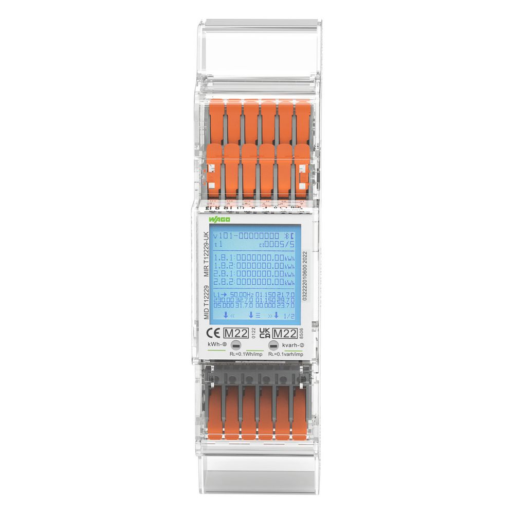 Wago Energiezähler 879-3040, 3x230/400V, 1A/5A, Modbus/M-Bus, 35mm... WAGO-879-3040 4066966177299 (Abb. 14)