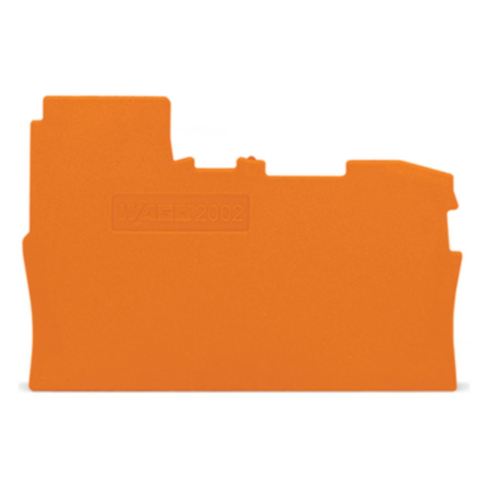 Wago Abschluss- und Zwischenplatte TOPJOB S 2002-7192, 0,8mm, Polyamid, Orange... WAGO-2002-7192 4044918902632 (Abb. 6)
