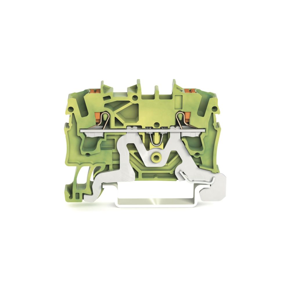 Wago 2-Leiter-Schutzleiterklemme TOPJOB S 2202-1207, 0,25-4mm2, Thermoplast, Grün/Gelb... WAGO-2202-1207 4055143848541 (Abb. 4)