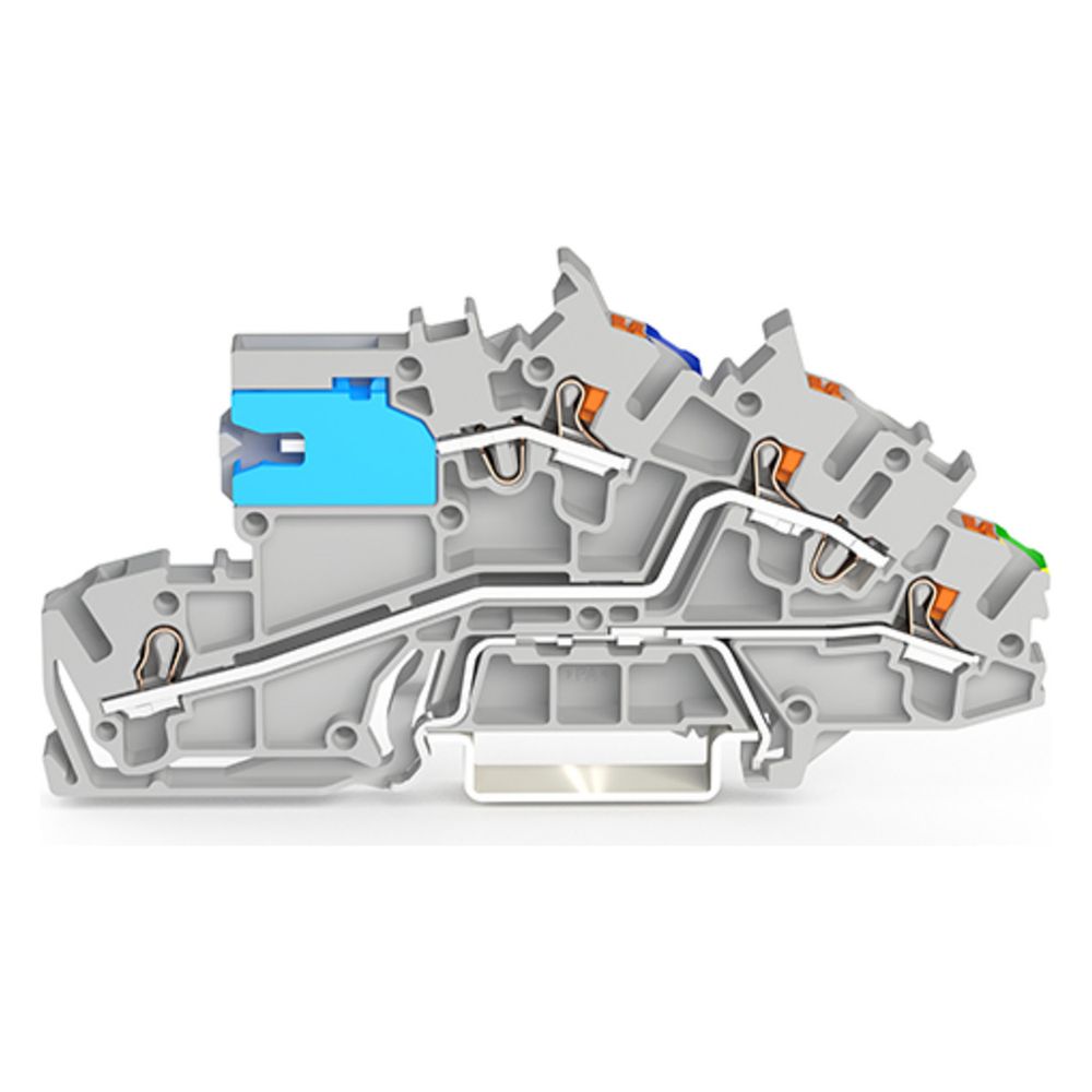 Wago Installationsetagenklemme 2203 2203-7541, 250V 29A, Polyamid, Grau... WAGO-2203-7541 4066966121896 (Abb. 5)