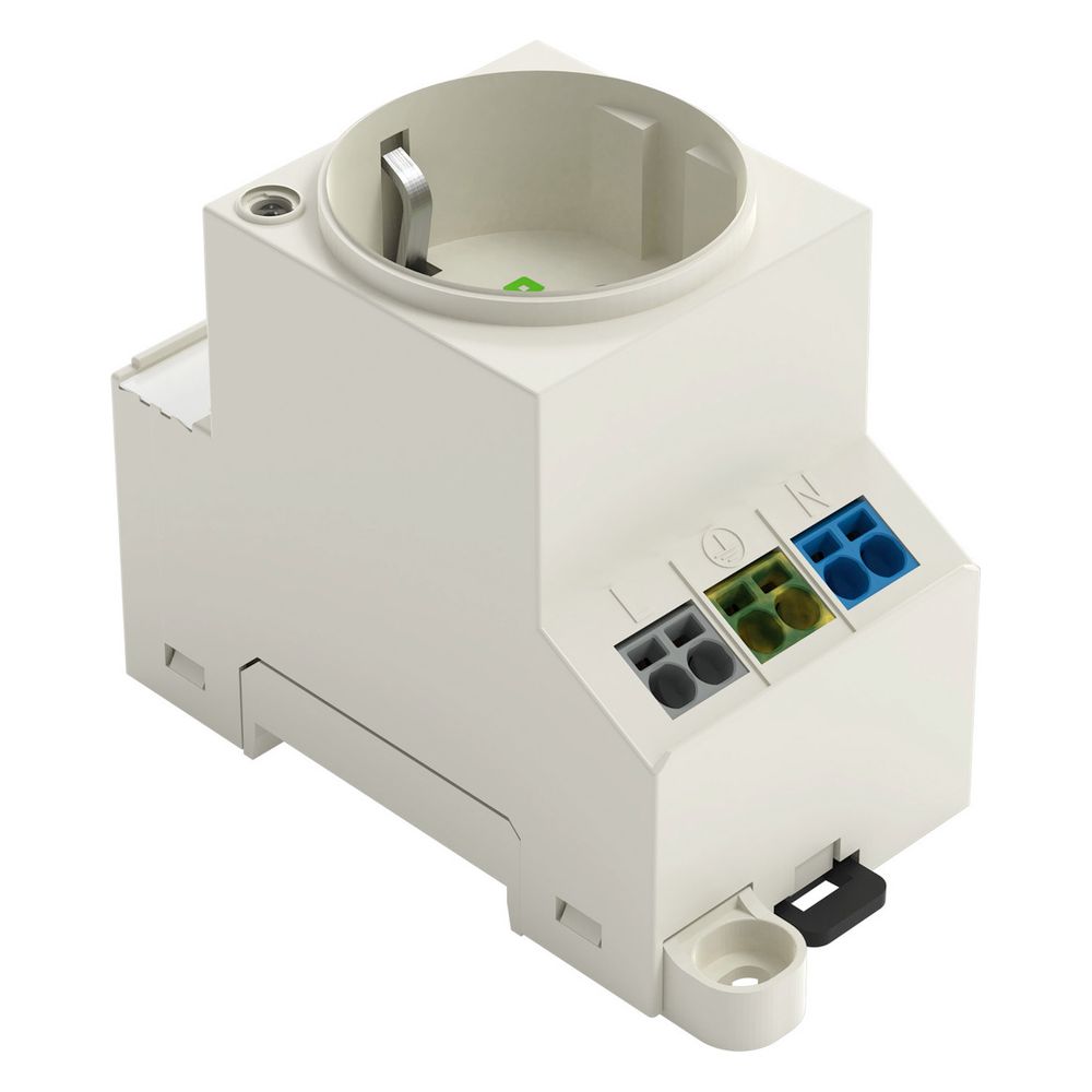 Wago Schaltschrank-Steckdose 709-581, 250V 16A, Polyamid, Lichtgrau... WAGO-709-581 4055143721295 (Abb. 14)