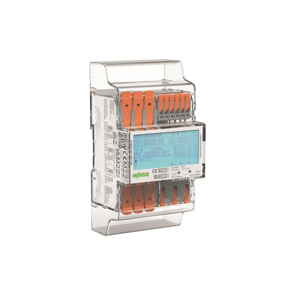 Wago Energiezähler 879-3020, 65A, 3x230/400V, Modbus/M-Bus, PC 940 A... WAGO-879-3020 4066966125412 (Abb. 2)