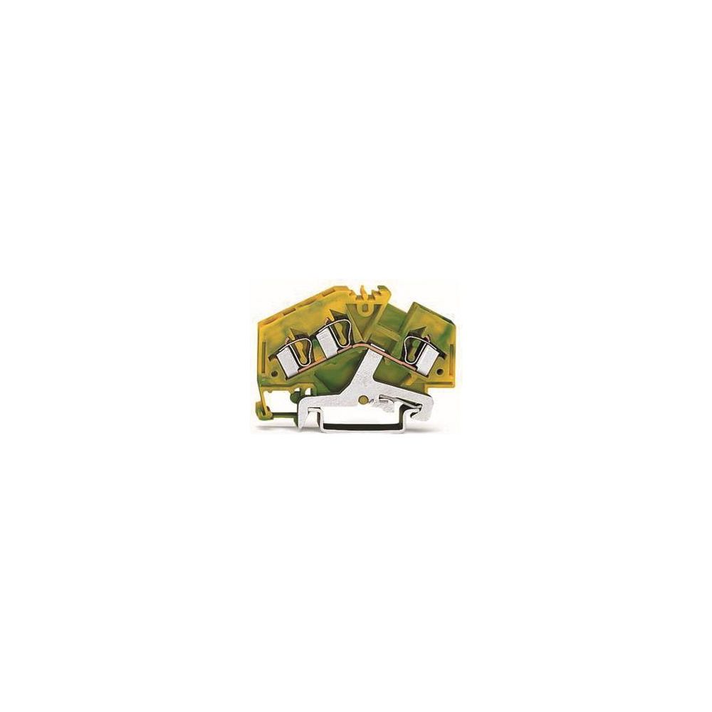 Wago 3-Leiter-Schutzleiterklemme 281 281-637, 0,08-4mm2, Polyamid, Grün/Gelb... WAGO-281-637 4045454084516 (Abb. 3)