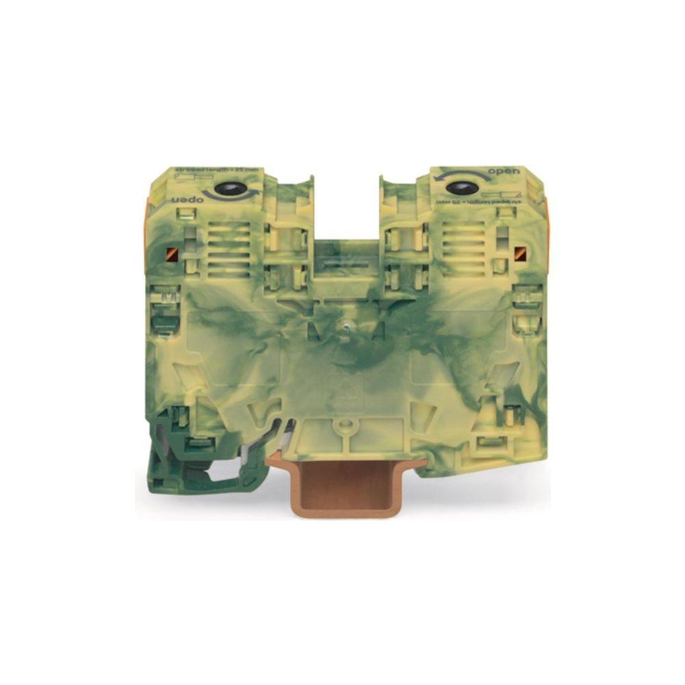 Wago 2-Leiter-Schutzleiterklemme 285, 6-35mm2, 16x86x63mm, Grün/Gelb, 285-137... WAGO-285-137 4066966247923 (Abb. 2)