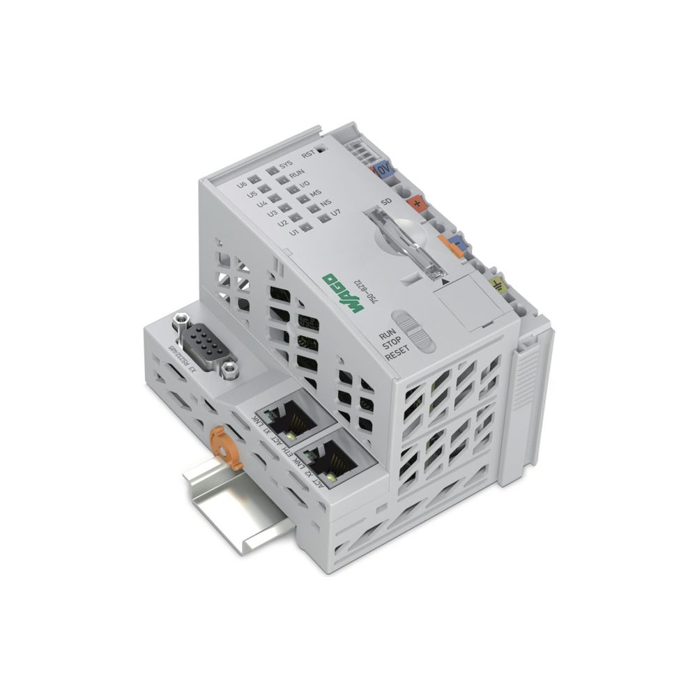 Wago Controller PFC200 750-8212, 24V, 100x78,6x100mm, Lichtgrau... WAGO-750-8212 4055143758789 (Abb. 5)