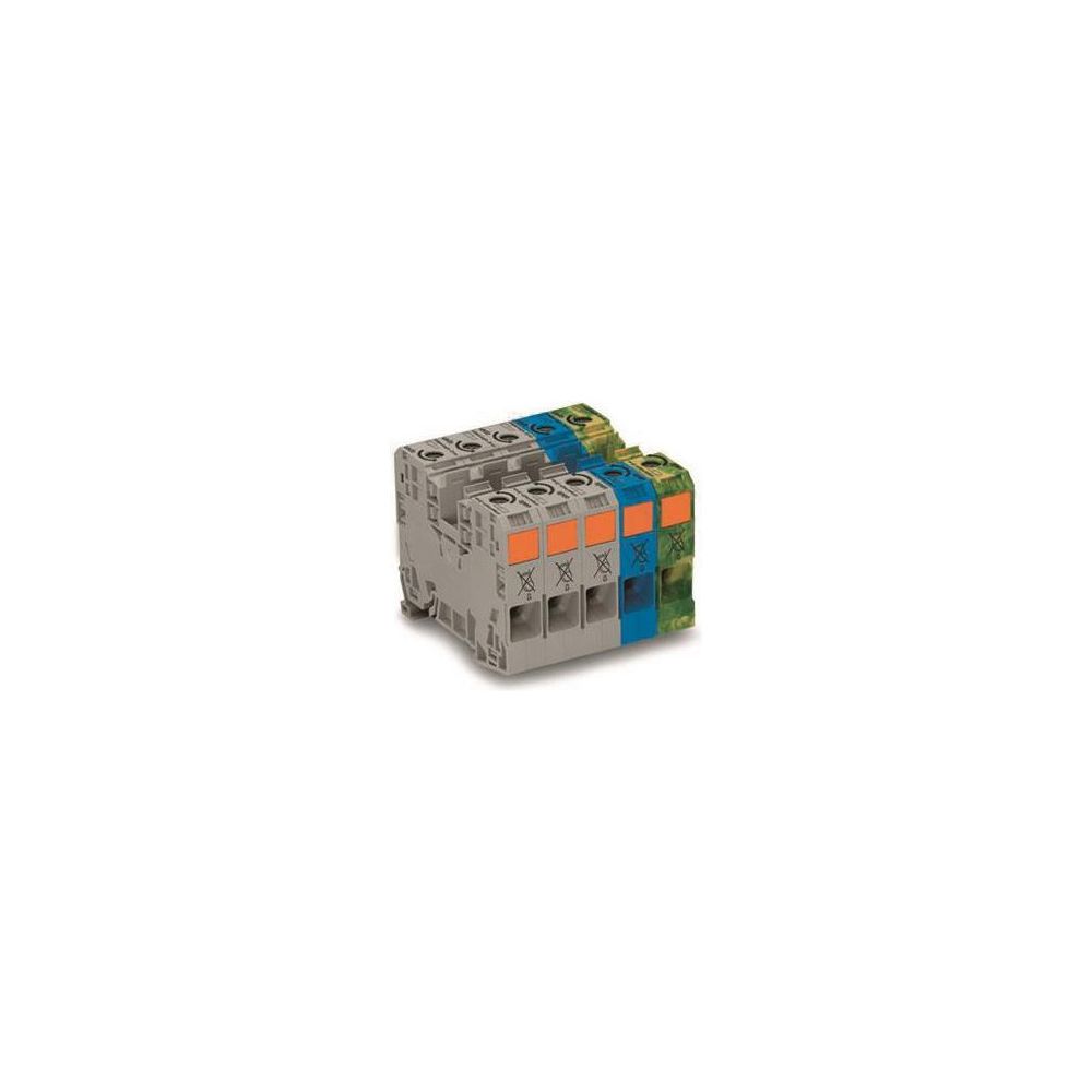 Wago Drehstromset 285-139, 35mm2, 125A, 1000V, Federzuganschluss, Mehrfarbig... WAGO-285-139 4045454584252 (Abb. 5)