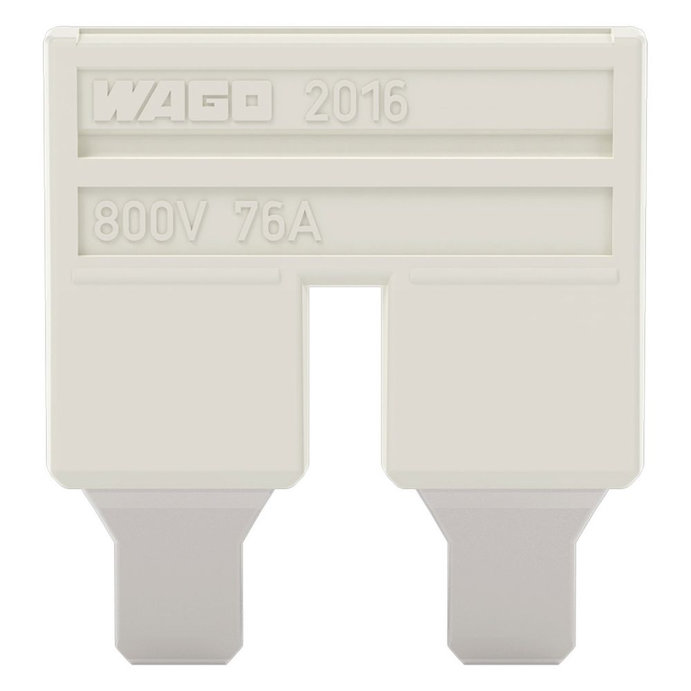 Wago Querverbinder TOPJOB S 2016-402 2-fach, 800V 76A 12mm, Polyamid, lichtgrau... WAGO-2016-402 4055143702072 (Abb. 10)