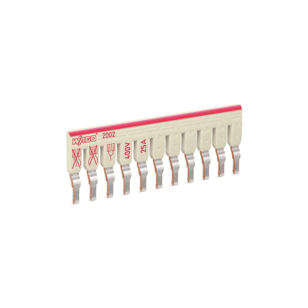 Wago Schachtelbrücker 2002-481, 11-fach, 400V, 25A, 5,2mm, lichtgrau... WAGO-2002-481 4055143692359 (Abb. 4)