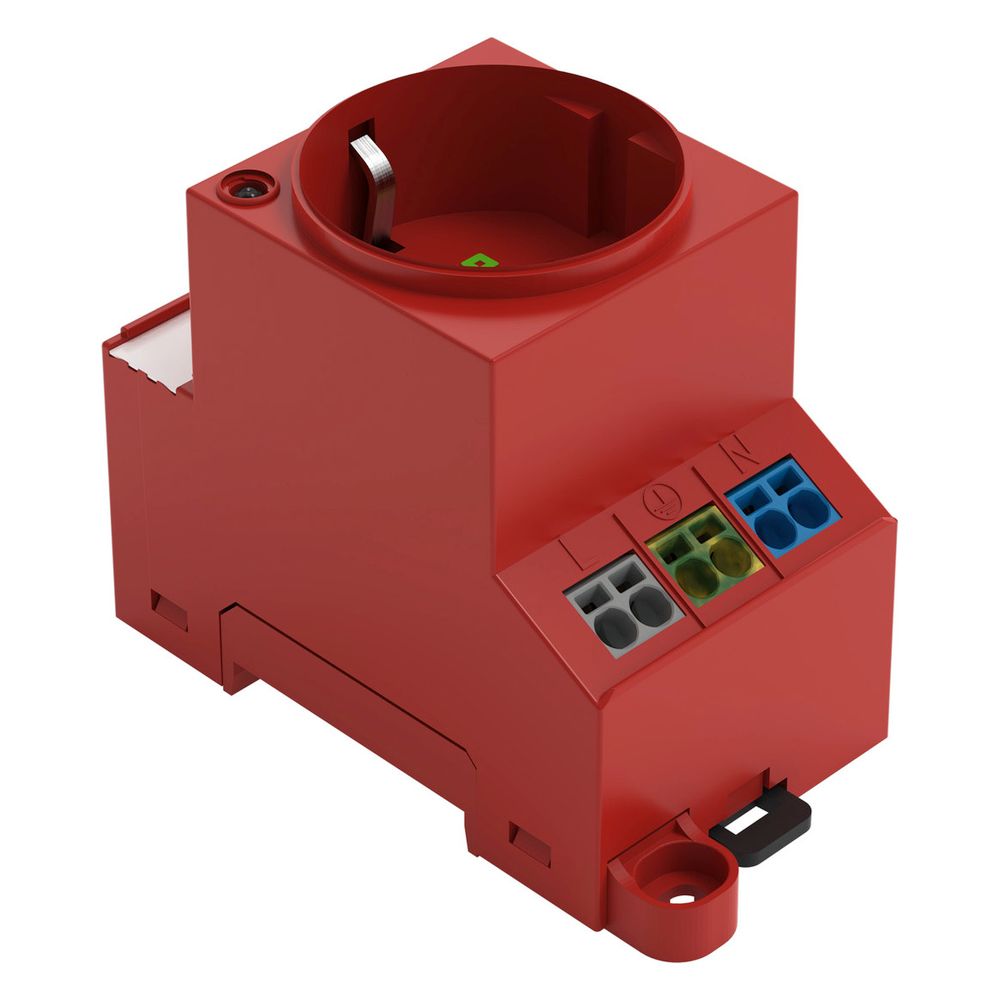 Wago Schaltschrank-Steckdose 709-583, 250V 16A, Polyamid, Rot... WAGO-709-583 4055143718301 (Abb. 13)