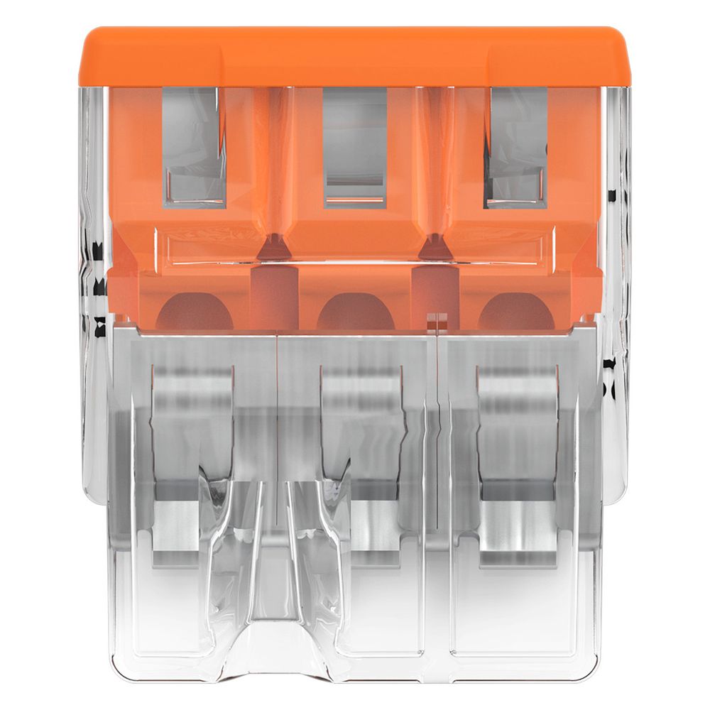 Wago COMPACT-Verbindungsdosenklemme 2273-203, 3-Leiter 0,5-2,5mm2, Polycarbonat, Transp... WAGO-2273-203 4050821027850 (Abb. 17)