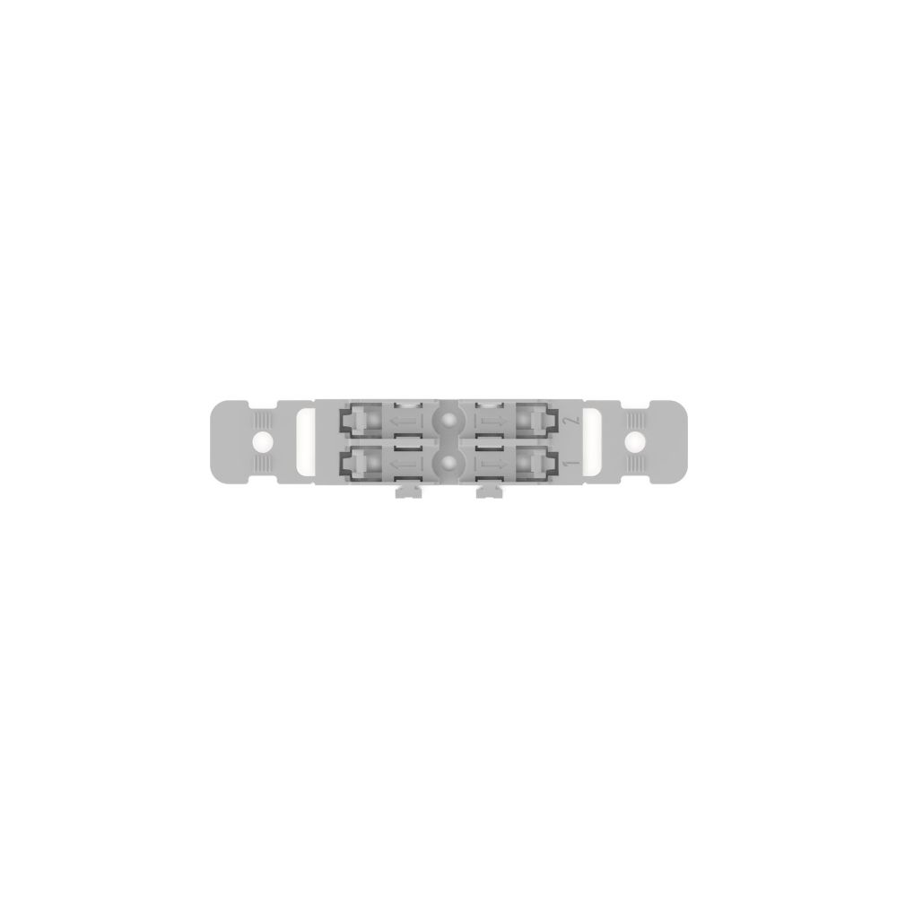 Wago Befestigungsadapter 221-2502, 2-fach, Schraubbefestigung, Polyamid, Grau... WAGO-221-2502 4066966119831 (Abb. 9)