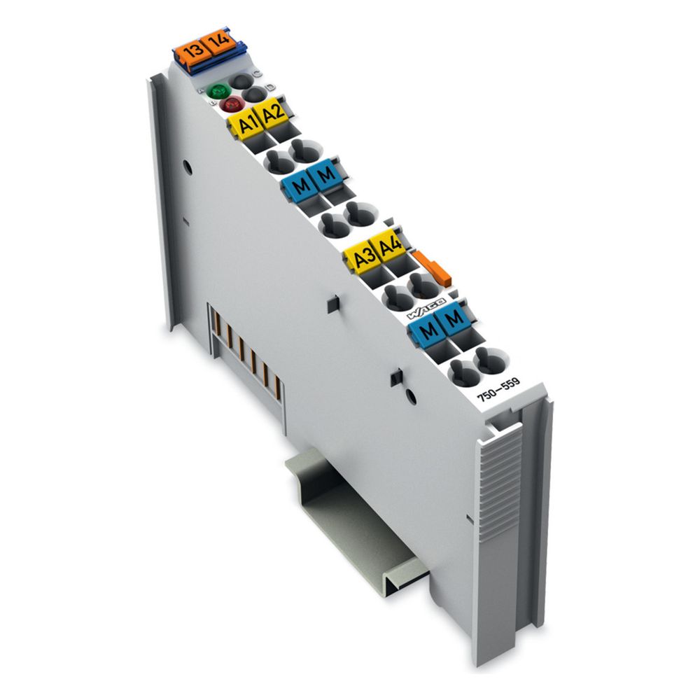 Wago Analogausgangsmodul 750-559, 4 Kanäle, 0-10V, 12 Bit, Polycarbonat/Polyamid 6.6, lic... WAGO-750-559 4045454490447 (Abb. 6)