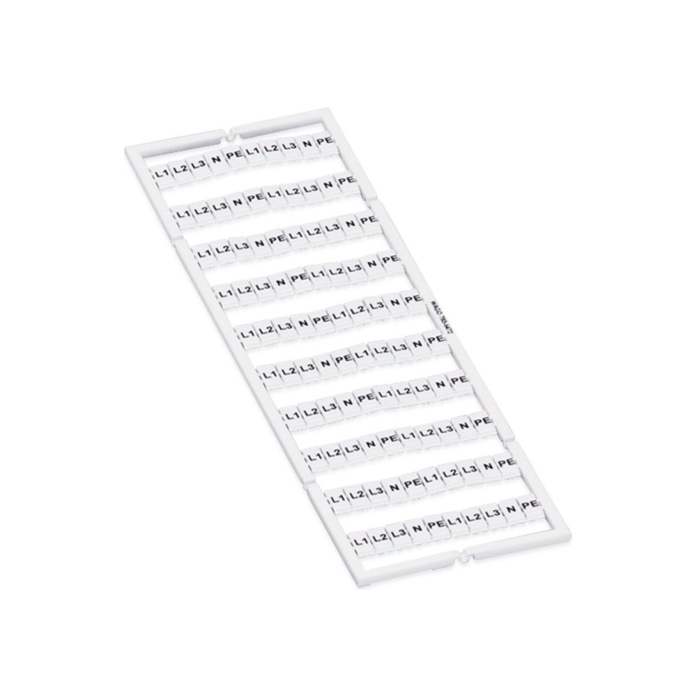 Wago WMB-Beschriftungskarte, Rastermaß 5mm, weiß, 793-5472... WAGO-793-5472 4055143698740 (Abb. 3)